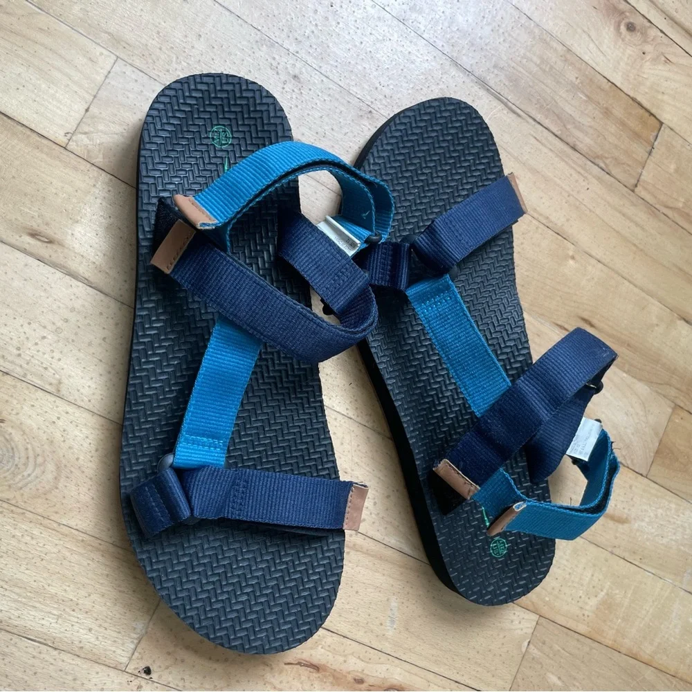 Crane‎ Mens Casual Sandals blue summer Size 12